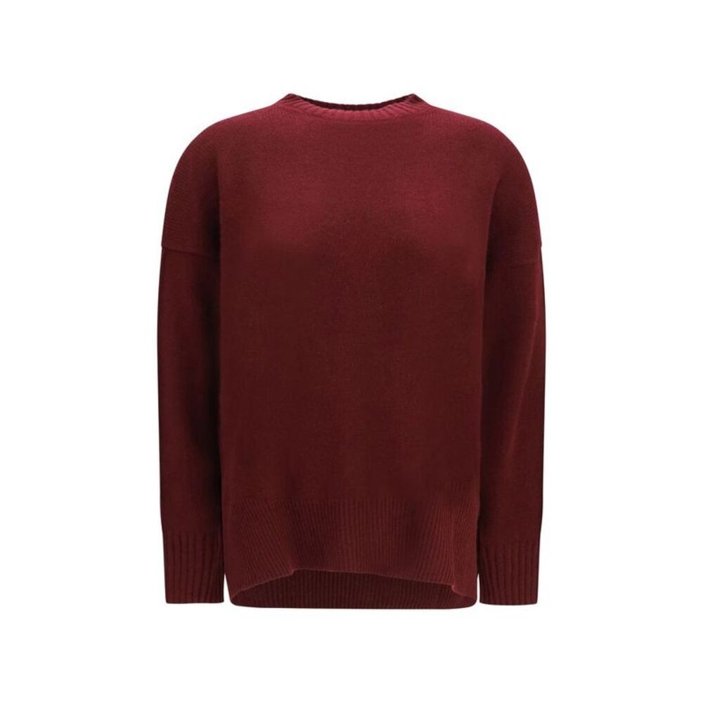 Allude Bordeaux Cashmere Women's Sweatshirt